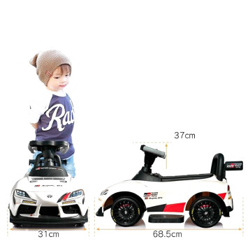 Электромобиль каталка Toyota GR SUPRA GT4 (6V, EVA, пульт) - SMT-519-RED