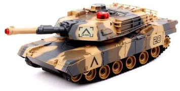 Радиоуправляемый танковый бой VS Tank Huan Qi Abrams vs Tiger 1:32 2.4G - HQ5001