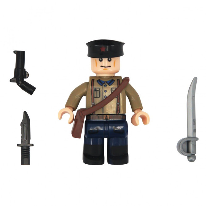 Конструктор Армия России - Минифигурка Солдатик - Солдаты красной армии - АР-01019