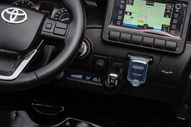 Электромобиль Toyota Hilux Police 4WD 12V - DK-HL860P-WHITE