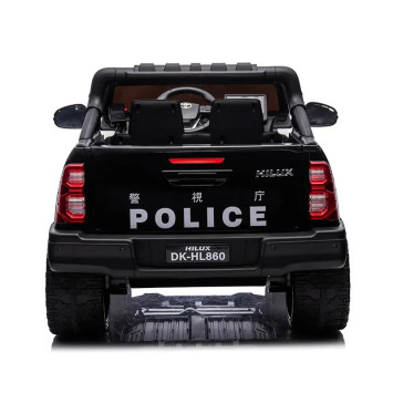 Электромобиль Toyota Hilux Police 4WD 12V - DK-HL860P-WHITE