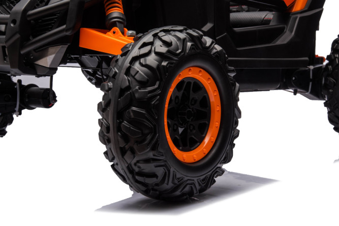 Детский электромобиль Багги (полный привод, EVA, 24V) - JH105-ORANGE