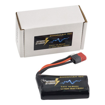 Аккумулятор Speed Storm Li-ion 18650 7.4V 2000 mAh разъем T-plug (Deans) - SS-2S2000-D