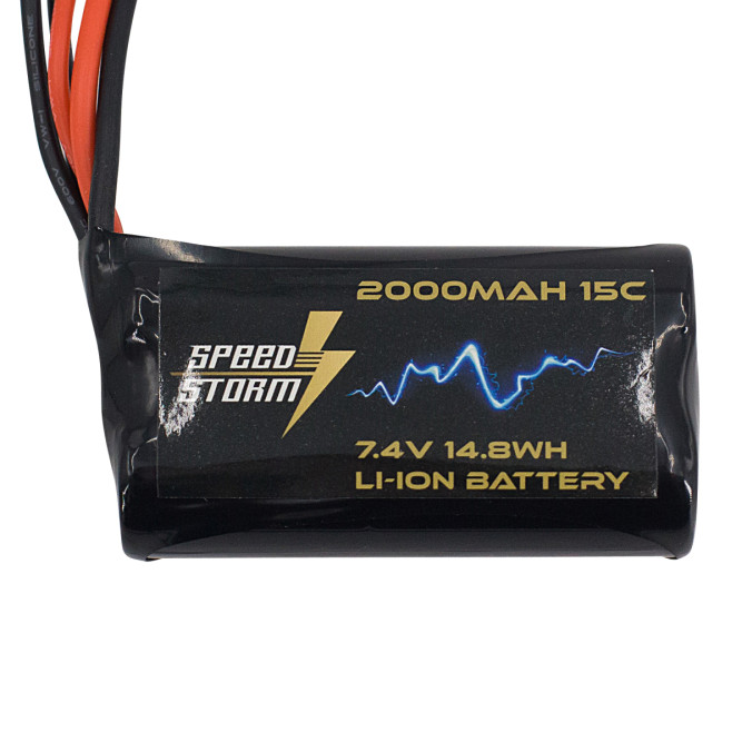 Аккумулятор Speed Storm Li-ion 18650 7.4V 2000 mAh разъем T-plug (Deans) - SS-2S2000-D