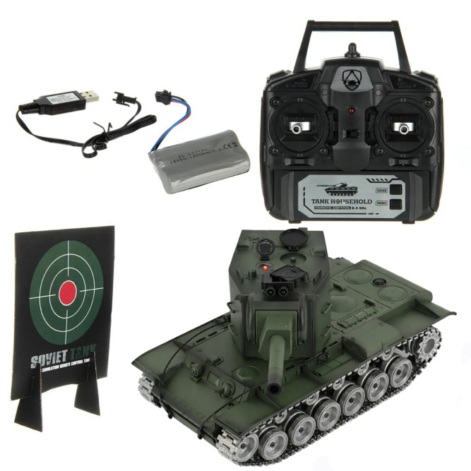Радиоуправляемый танк R-WINGS Советский КВ-2 - RWG021-845PRO