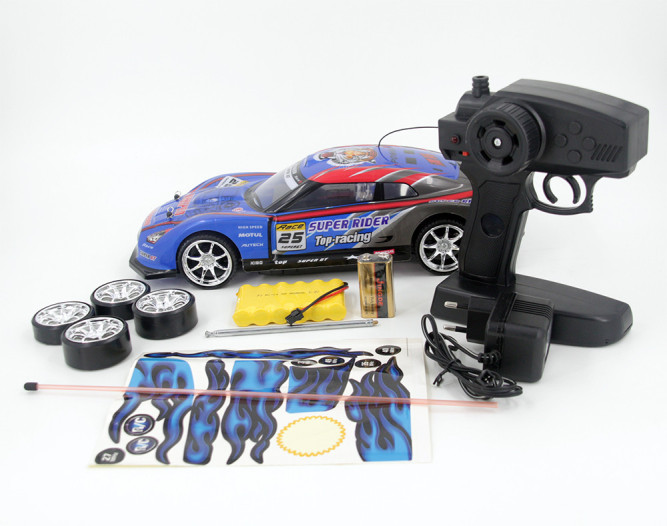 Радиоуправляемый автомобиль для дрифта Nissan 350Z GT Blue 1:14 - 828-2-B
