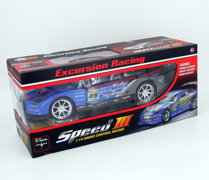 Радиоуправляемый автомобиль для дрифта Nissan 350Z GT Blue 1:14 - 828-2-B