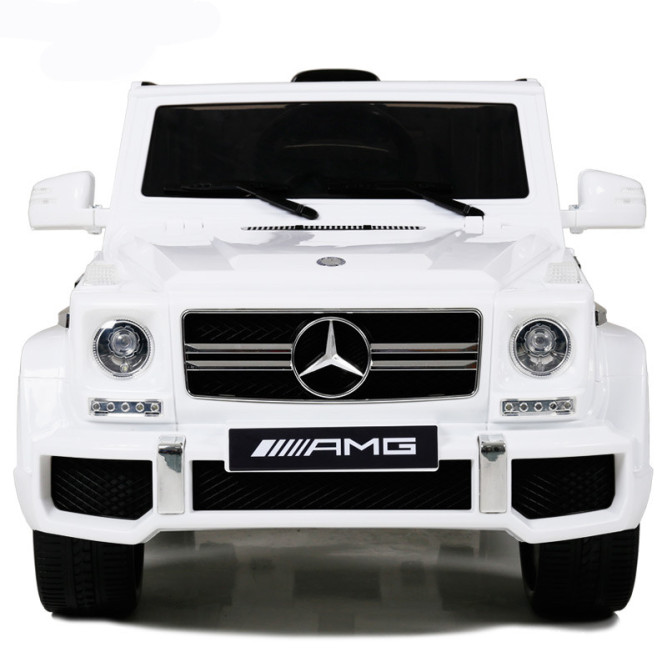 Детский электромобиль Mercedes Benz G63 LUXURY 2.4G - White - HL168-LUX-W