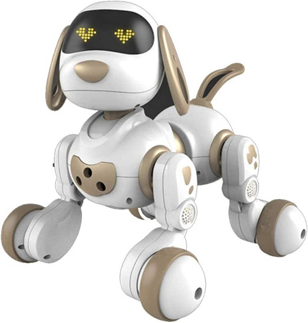 Радиоуправляемая собака-робот Smart Robot Gold Dog &amp;#039;&amp;#039;Dexterity&amp;#039;&amp;#039; - AW-18011-GOLD