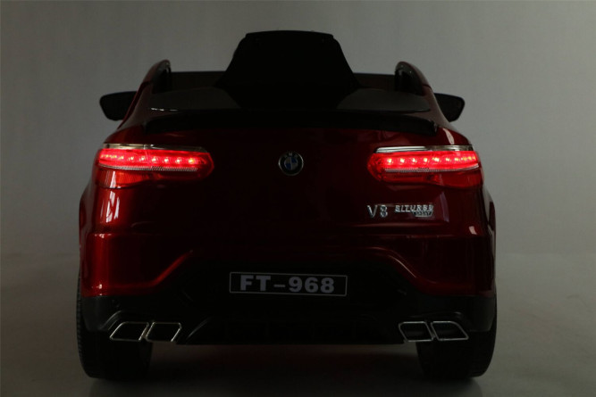 Электромобиль BMW X6M 12V (полный привод, EVA) - FT-968-BLACK-PAINT