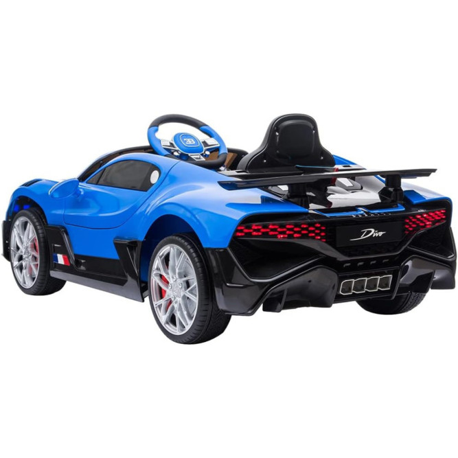 Детский электромобиль Bugatti Divo (синий, 12V) - HL338