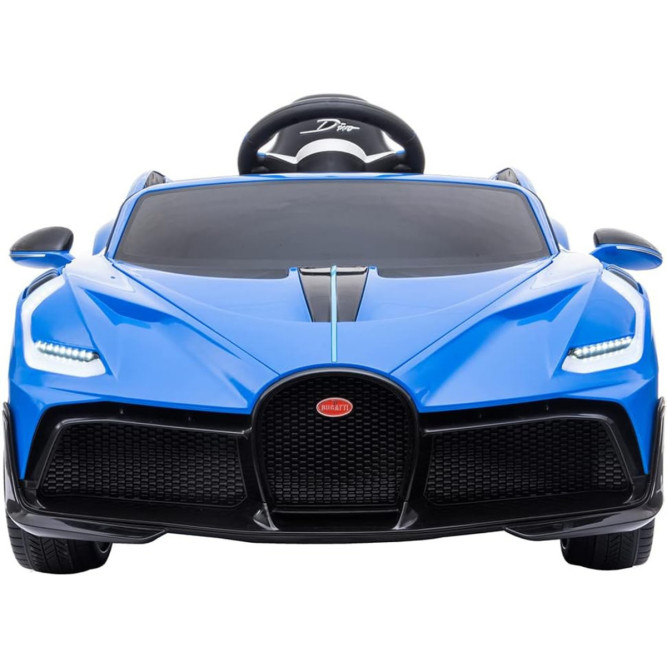 Детский электромобиль Bugatti Divo (синий, 12V) - HL338