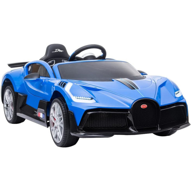 Детский электромобиль Bugatti Divo (синий, 12V) - HL338