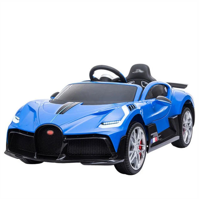 Детский электромобиль Bugatti Divo (синий, 12V) - HL338