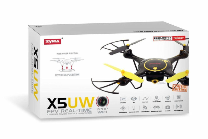 Радиоуправляемый квадрокоптер Syma X5UW FPV RTF 2.4G - X5UW-BLACK