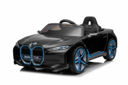 Детский электромобиль BMW I4 (полный привод, 12V) - JE1009-BLACK