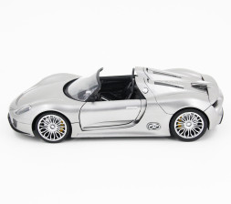Радиоуправляемая машина Porsche 918 Spider Silver 1:14 - 2246J-S