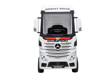 Детский электромобиль фура Mercedes-Benz Actros 4WD 12V - HL358-LUX-WHITE