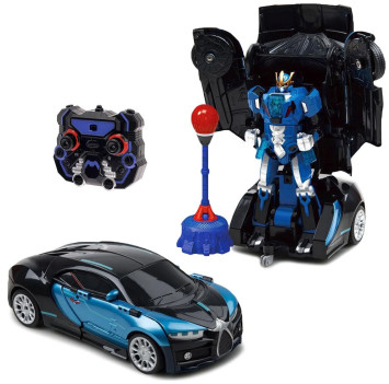 Радиоуправляемый робот-трансформер-боксер JiaQi (спортивная машина) - TT685