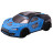 Радиоуправляемая спортивная машина (синий, пар, свет) - ZG-C1603-BLUE