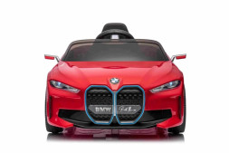Детский электромобиль BMW I4 (полный привод, 12V) - JE1009-RED