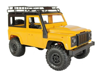 Радиоуправляемый внедорожник Land Rover Defender 4WD 1:12 - MN-90-YELLOW