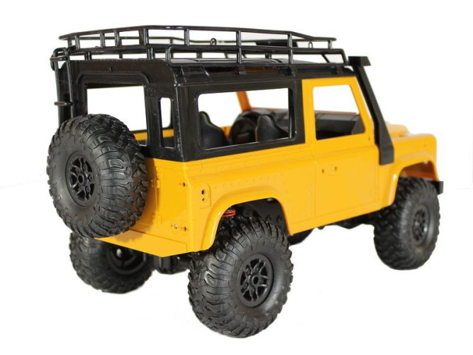 Радиоуправляемый внедорожник Land Rover Defender 4WD 1:12 - MN-90-YELLOW