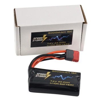 Аккумулятор Speed Storm Li-ion 18650 7.4V 3000 mAh разъем T-plug (Deans) - SS-2S3000-D