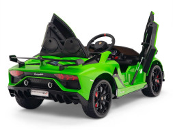Детский электромобиль Lamborghini SVJ (зеленый, 12V) - HL328