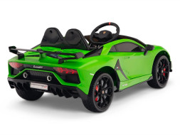 Детский электромобиль Lamborghini SVJ (зеленый, 12V) - HL328