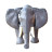 Интерактивный слон на батарейках (серый, звук, свет, движения) - CS-2297-GREY