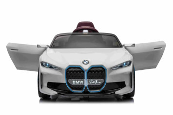 Детский электромобиль BMW I4 (полный привод, 12V) - JE1009-WHITE