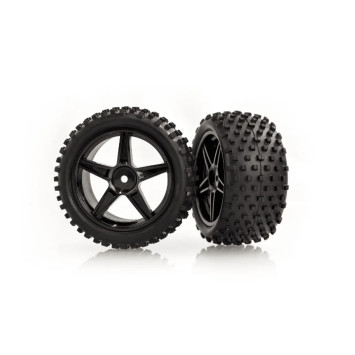 Задние колеса HSP в сборе (06024+06025) - HSP06026-BLACK