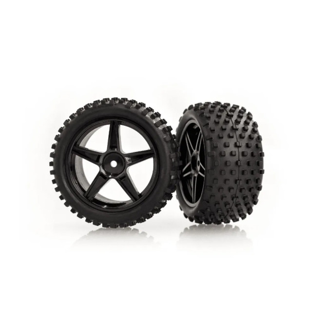 Задние колеса HSP в сборе (06024+06025) - HSP06026-BLACK