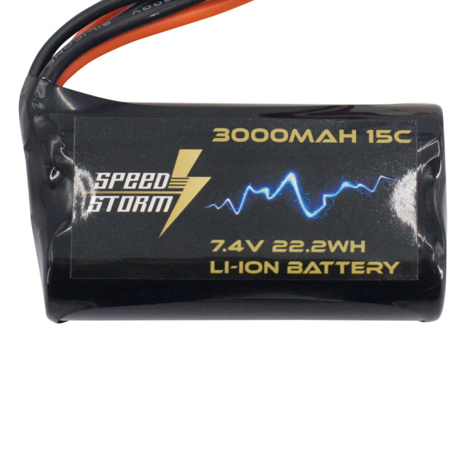 Аккумулятор Speed Storm Li-ion 18650 7.4V 3000 mAh разъем XT60 - SS-2S3000-XT60