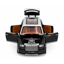 Радиоуправляемая металлическая машина Rolls-Royce Cullinan 1:22 - HCL-3806-BLACK