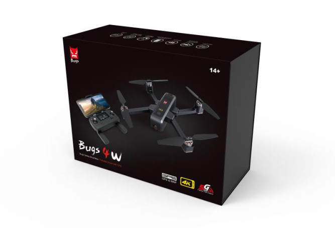 Радиоуправляемый квадрокоптер MJX Bugs 4W с камерой 4K - B4W-4K