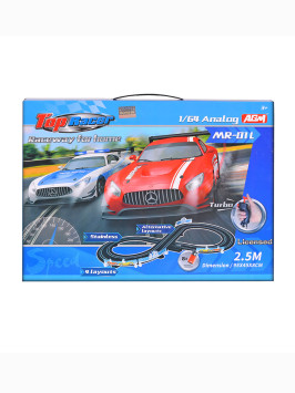 Гоночный трек от сети Mercedes SLS (длина трека 2,5 м, 2 машинки) - MR-01L