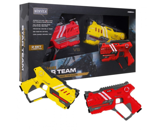 Набор для лазертага Winyea Call of Life Star-Team (2 бластера) - W7008D