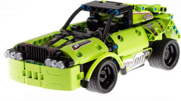 Конструктор Qihui Гоночные автомобили (2в1, пульт, 335 деталей) - QH8020