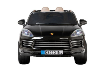Детский электромобиль PORSCHE CAYENNE S 12V - JJ2128-BLACK-PAINT