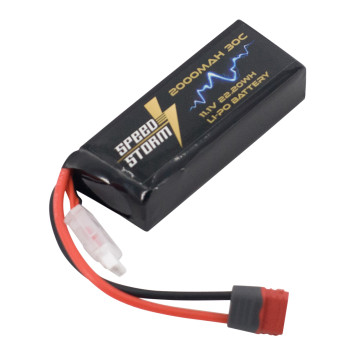 Аккумулятор Speed Storm Li-Po 11.1V 30C 2000 mAh разъем T-plug (Deans) - SS-3S2000-30-D