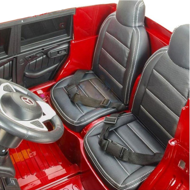 Электромобиль Mercedes Benz GLS63 (красный лак, 4WD, 12V) - HL228