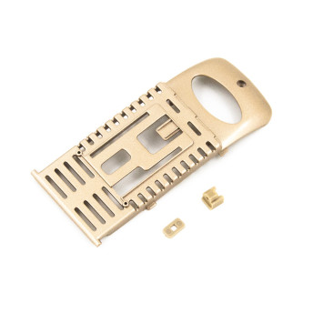 Крепление аккумулятора (золотой) для квадрокоптера MJX X601H - MJX-601H03