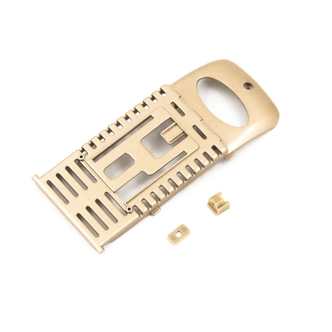 Крепление аккумулятора (золотой) для квадрокоптера MJX X601H - MJX-601H03