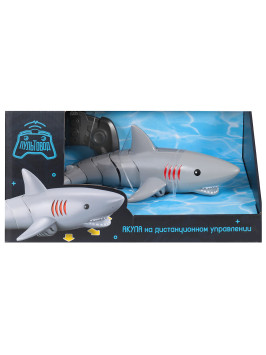 Радиоуправляемый робот Акула плавает в воде - ZYB-B3540