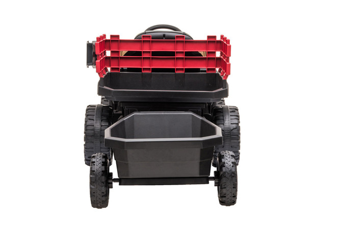 Детский электромобиль Bettyma квадроцикл с прицепом 2WD 12V - BDM0926-RED