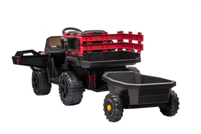 Детский электромобиль Bettyma квадроцикл с прицепом 2WD 12V - BDM0926-RED