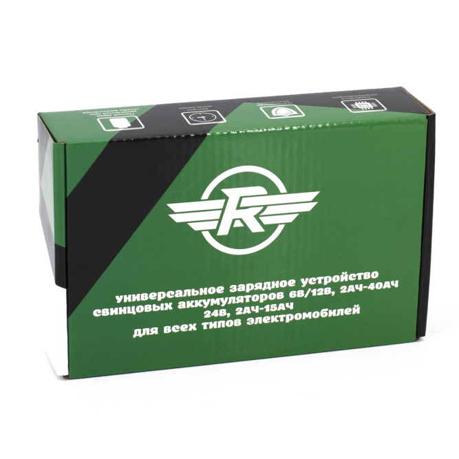 Универсальное зарядное устройство для свинцовых аккумуляторов 6В/12В/24В - RWC400