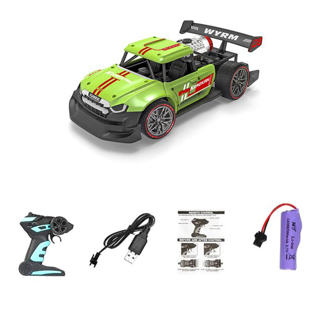 Радиоуправляемый спортивный пикап (зеленый, пар) 2.4G - HD3400-GREEN